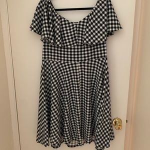 Unique Vintage Gingham Checkered Gidget Dress